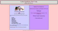 Desktop Screenshot of littleepiphany.com
