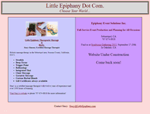 Tablet Screenshot of littleepiphany.com